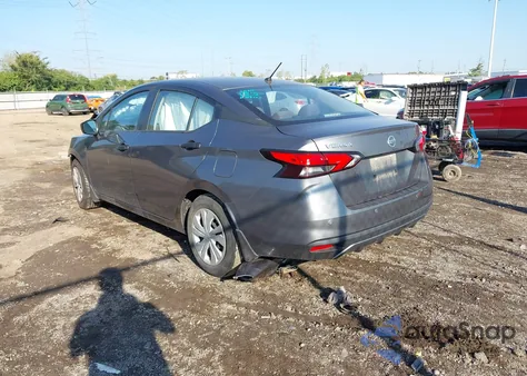 2021 Nissan Versa S Xtronic Cvt from USA, damaged, VIN 3N1CN8DV9ML908347